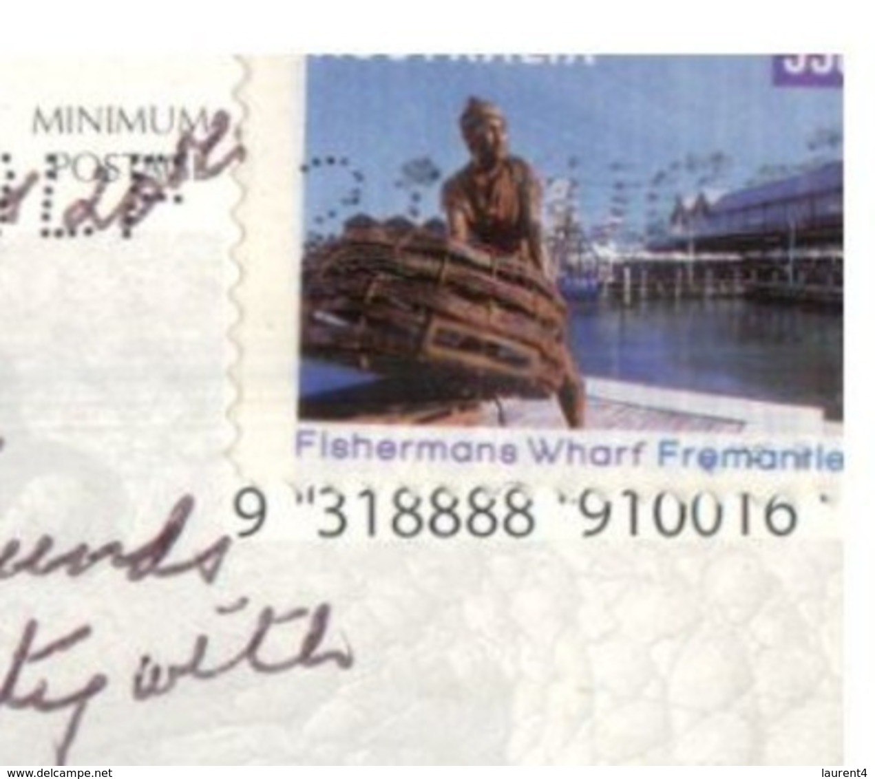 (C 31) Australia - NT - Florence Waterfall  (with Stamp) - Ohne Zuordnung