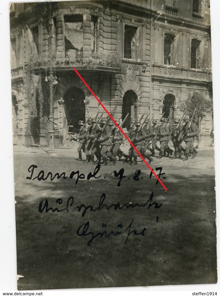 Ternopil Tarnopol Ukraine Тернополь  (1-5)   Judaika  Guerre 14/18-WWI Photo Allemande - 1914-18