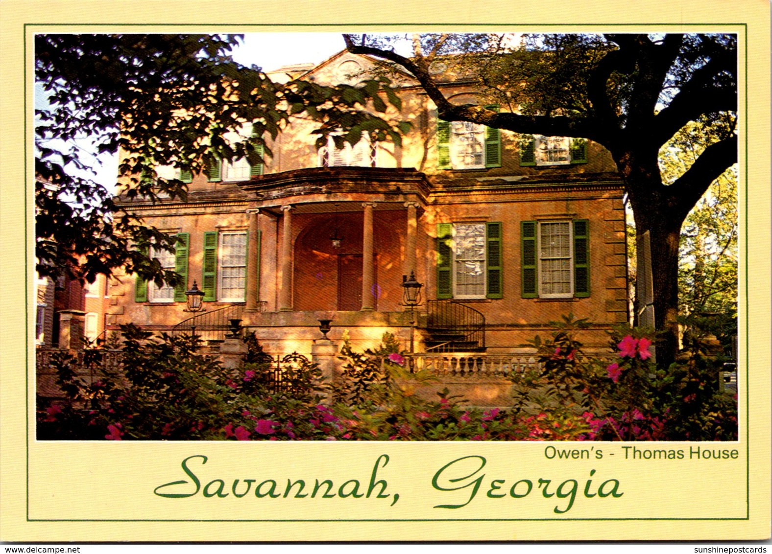 Georgia Savannah Owens-Thomas House - Savannah