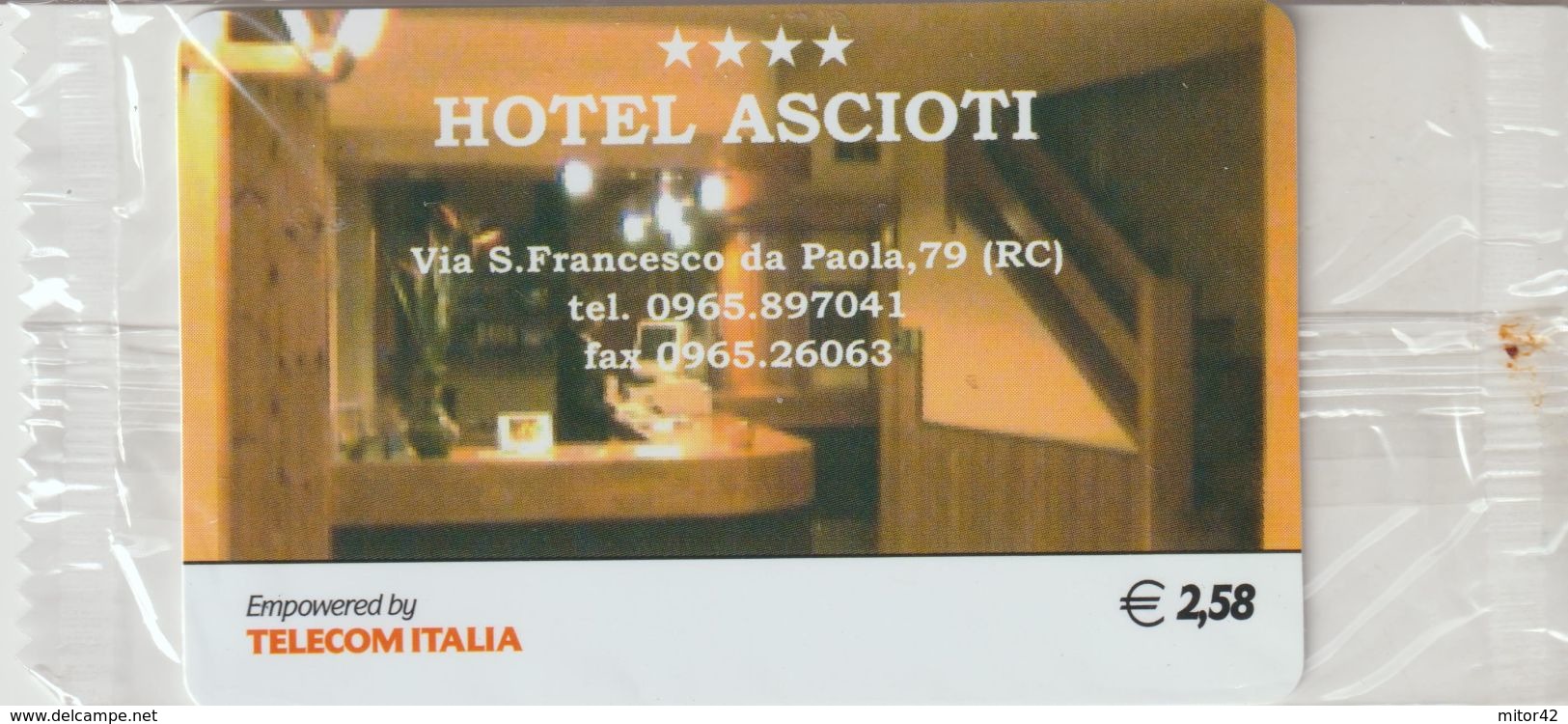 32-Carta Alberghi-Hotel Ascioti-Reggio Calabria-Nuova In Confezione Originale - Other & Unclassified