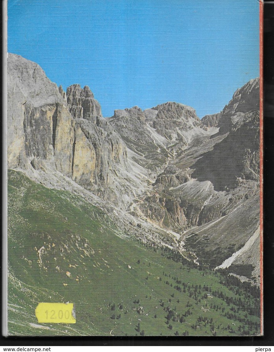 CATINACCIO - RIFUGI-SENTIERI - VIE ATTREZZATE - DOLOMITI DI FASSA - ED. OLTRALPE 1983 - PAGG. 95 - USATO - FORMATO 15X20 - Tourisme, Voyages