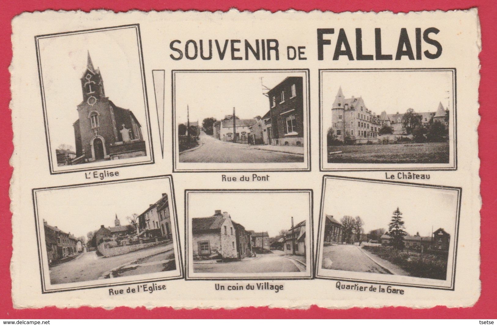 Fallais - Souvenir De ... - Carte Multivues -1949 ( Voir Verso ) - Braives