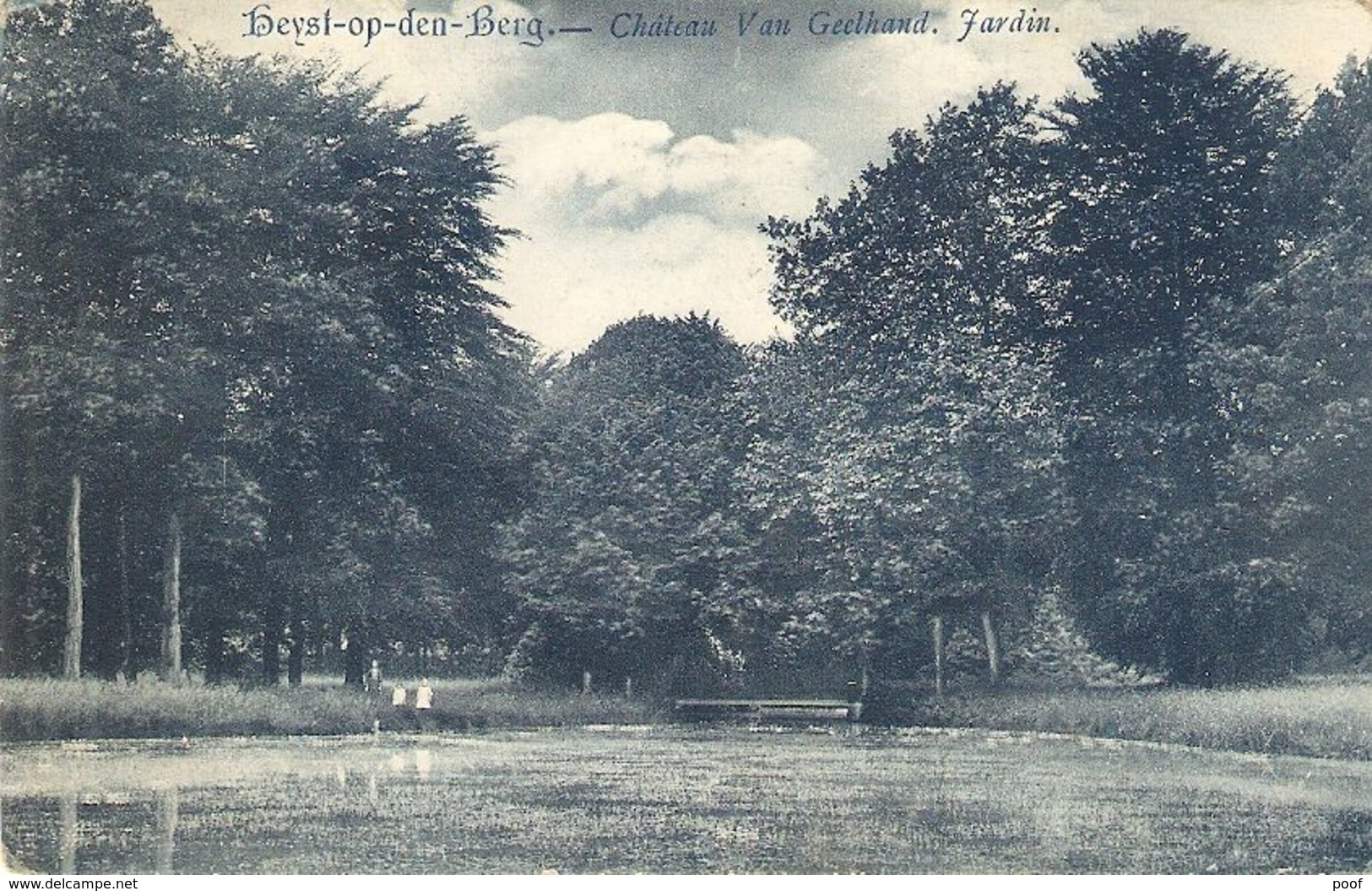 Heyst-op-den-Berg  / Heist-op-den-berg : Château Van Geelhand / Jardin 1909 - Heist-op-den-Berg