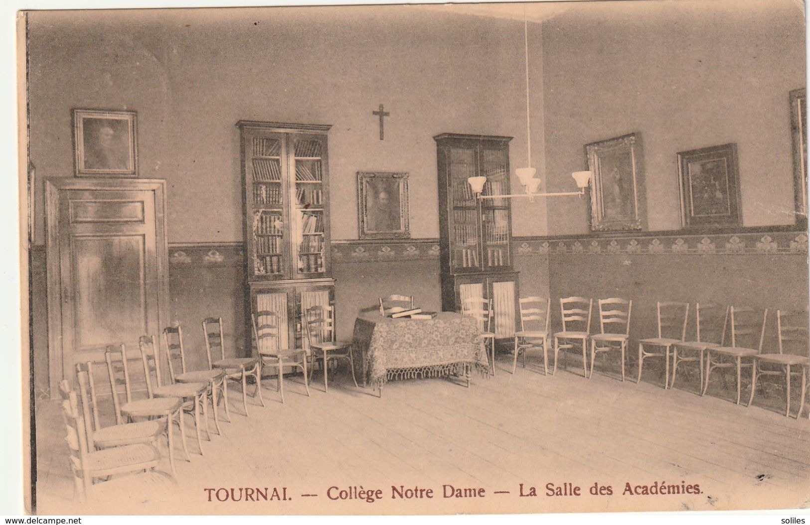 TOURNAI - Collège Notre Dame -  Salle Des Académies - Tournai