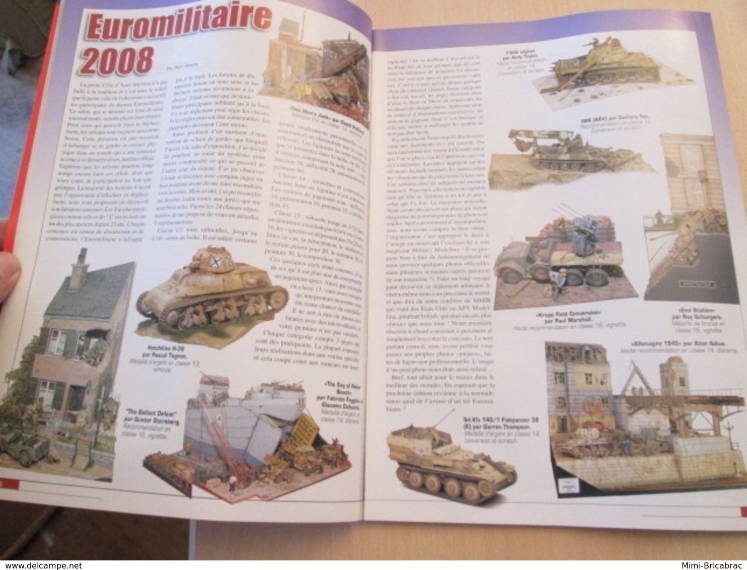 FANA2020 Revue De Maquettisme Plastique MAQUETTES MILITAIRES N°57 De 2009 , Valait 6.20 €; Sommaire En Photo 3 ; TB état - Frankreich