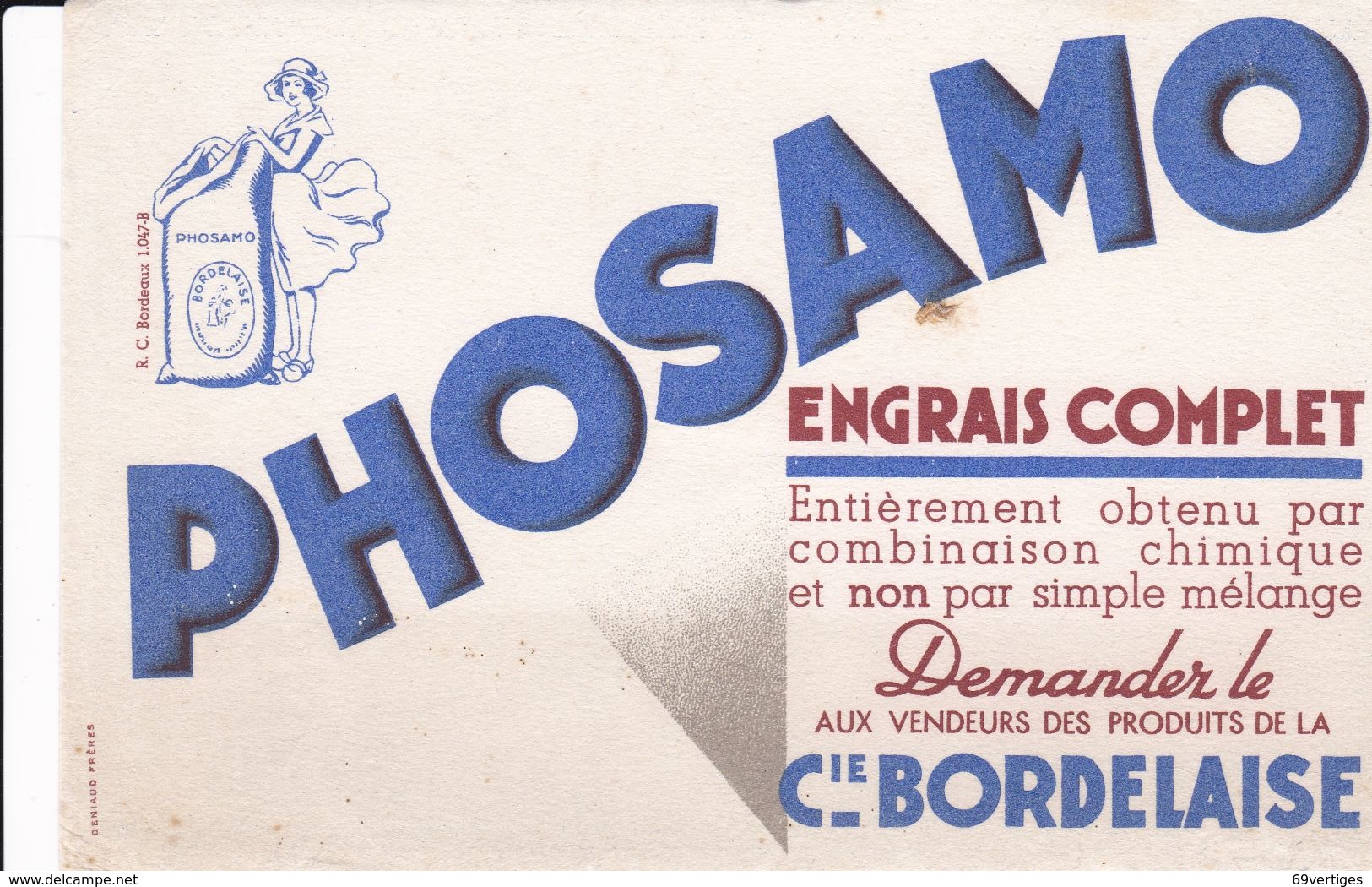 PHOSAMO, Engrais Complet - Agriculture