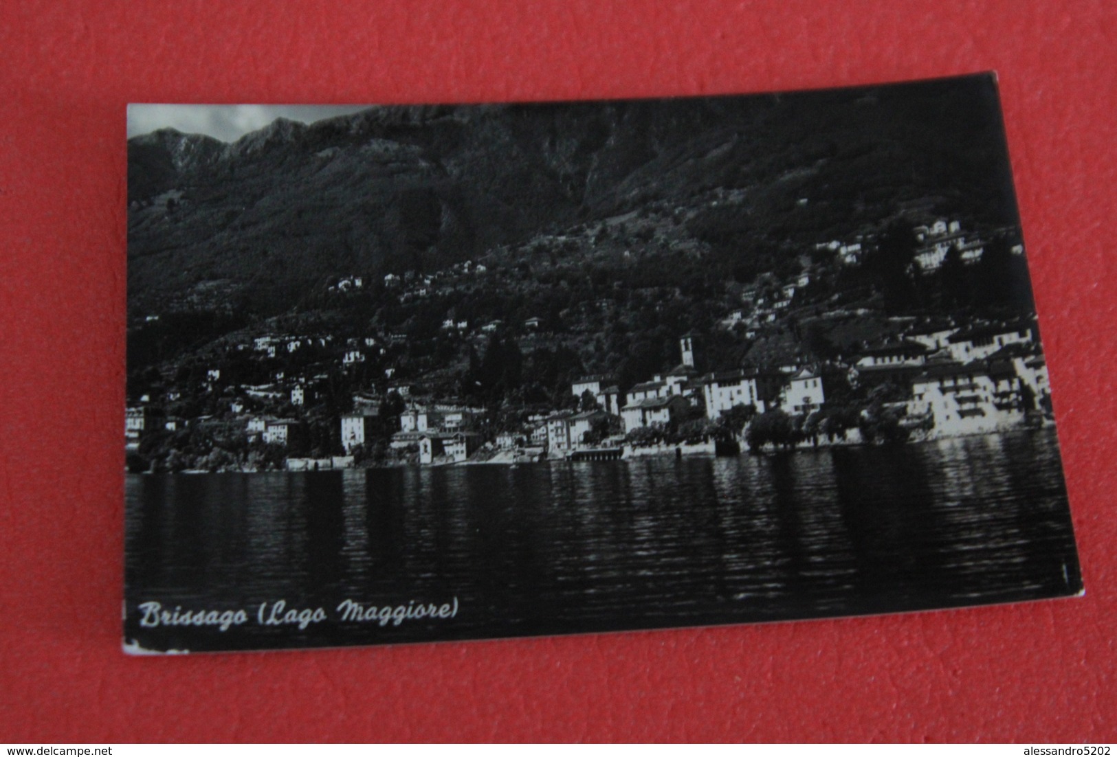 Ticino Lago Maggiore Brissago Veduta Dal Lago 1957 Foro Reggiori - Brissago