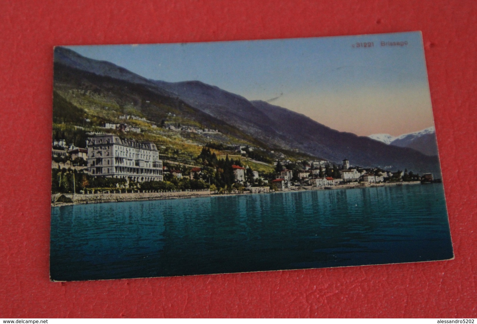 Ticino Lago Maggiore Brissago N. 31221 Ed. Photoglob 1919 - Brissago