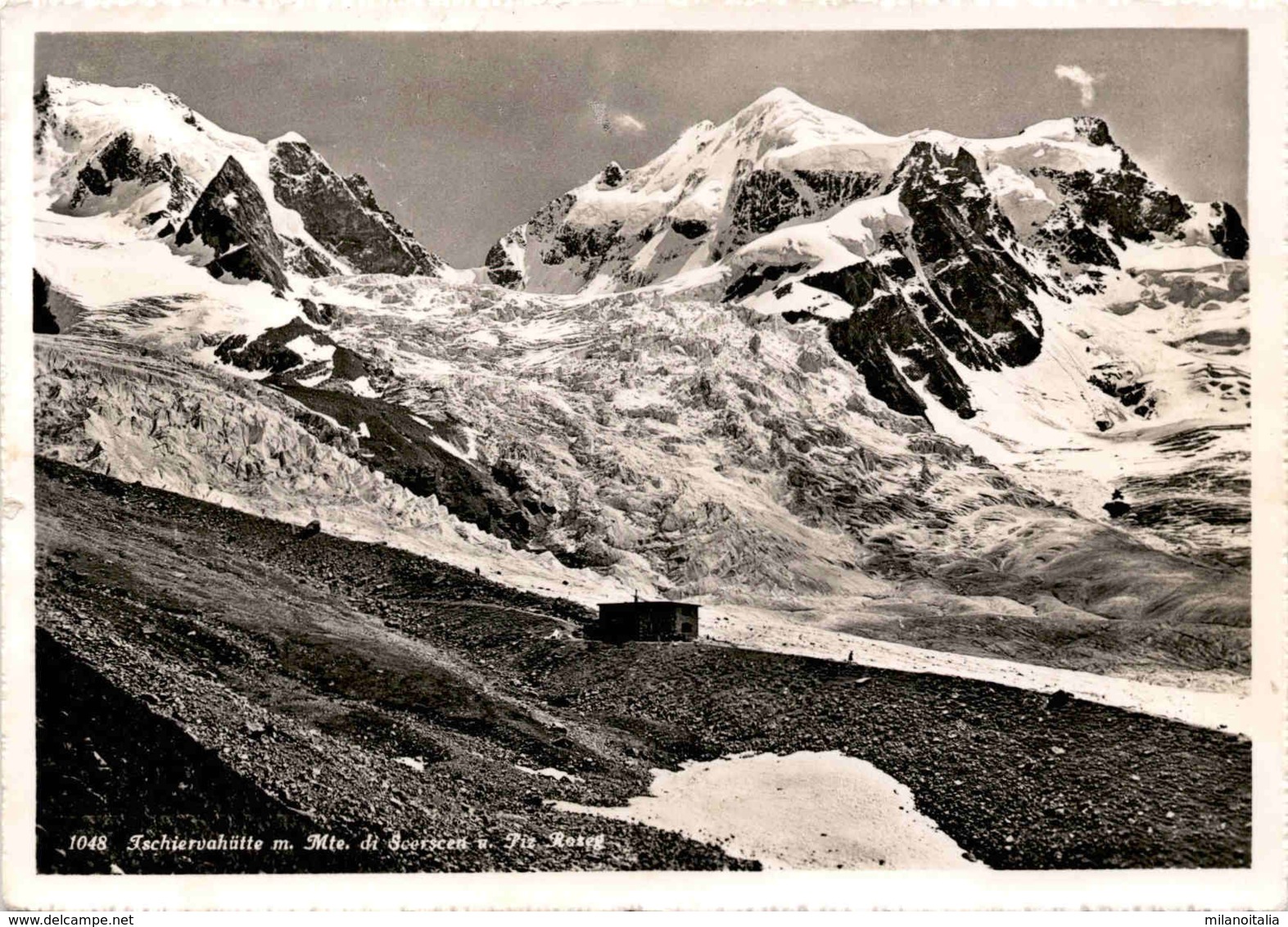 Tschiervahütte M. Mte. Di Scerscen U. Piz Roseg (1048) * 1939 - Tschierv