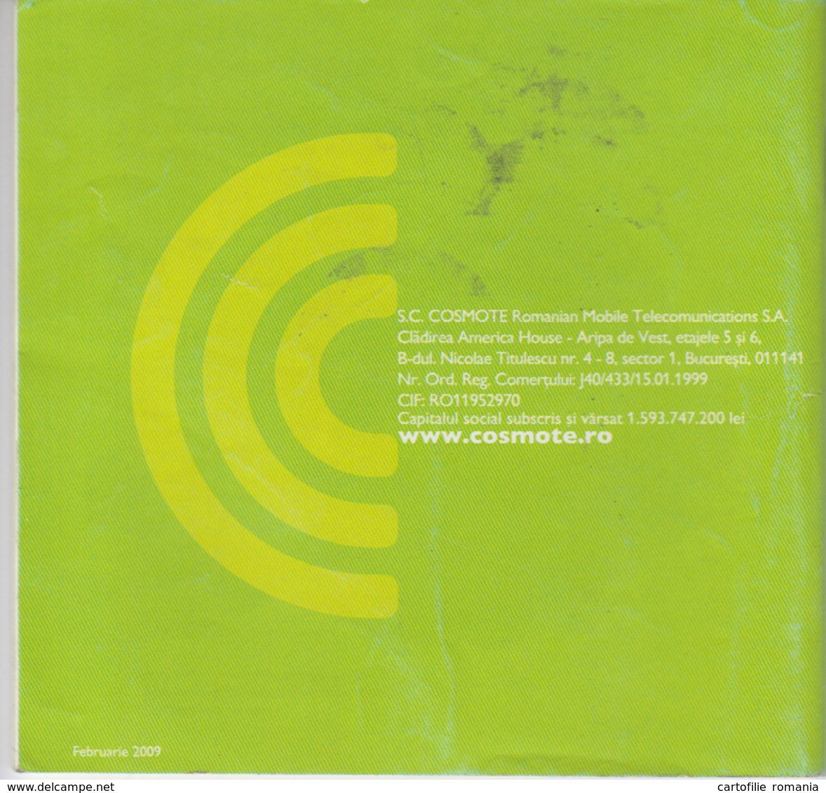 COSMOTE Telecommunications - COSMOTE Prepay SIM User's Manual - 32 Pages - Size Of The Book 115/110 Mm - Autres & Non Classés