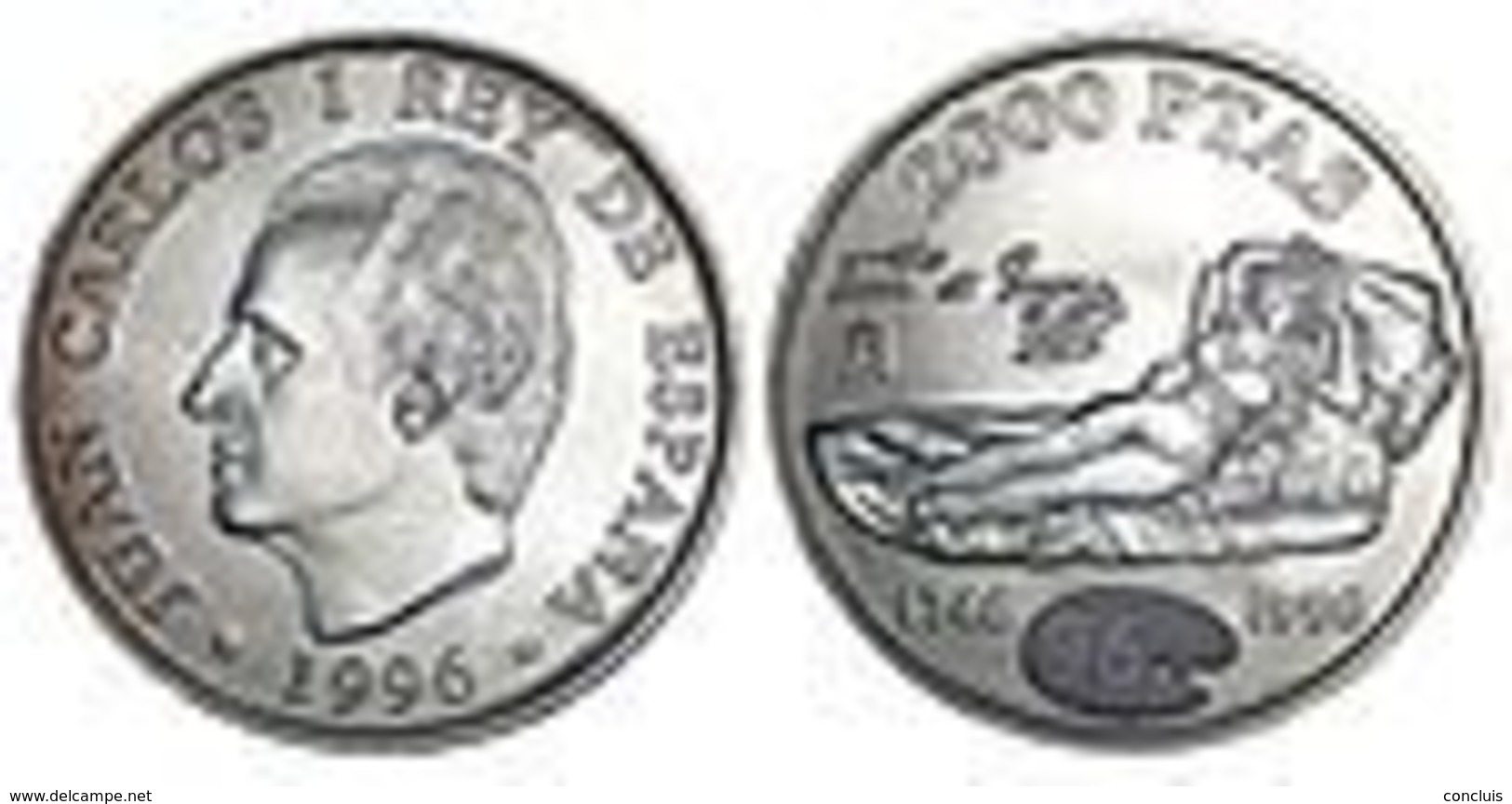 España 1996. Moneda 2000 Pesetas Plata. 250 Aniversario Del Nacimiento De Goya. Maja Vestida - 2 000 Pesetas