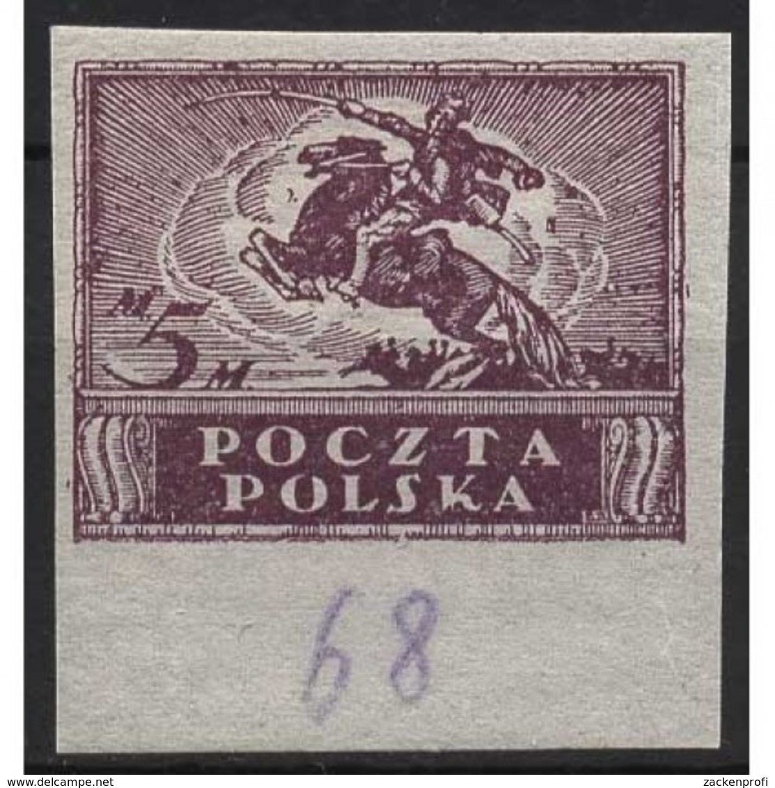 Polen 1919 Freimarke 100 X Postfrisch - Unused Stamps