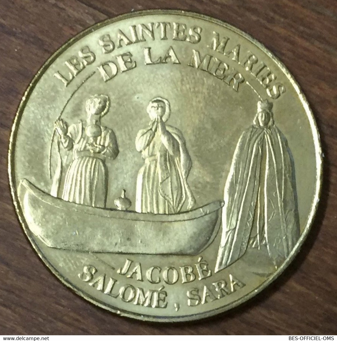 13 SAINTES MARIES DE LA MER SALOMÉ & SARA MDP 2007 MÉDAILLE MONNAIE DE PARIS JETON TOURISTIQUE MEDALS COINS TOKENS - 2007