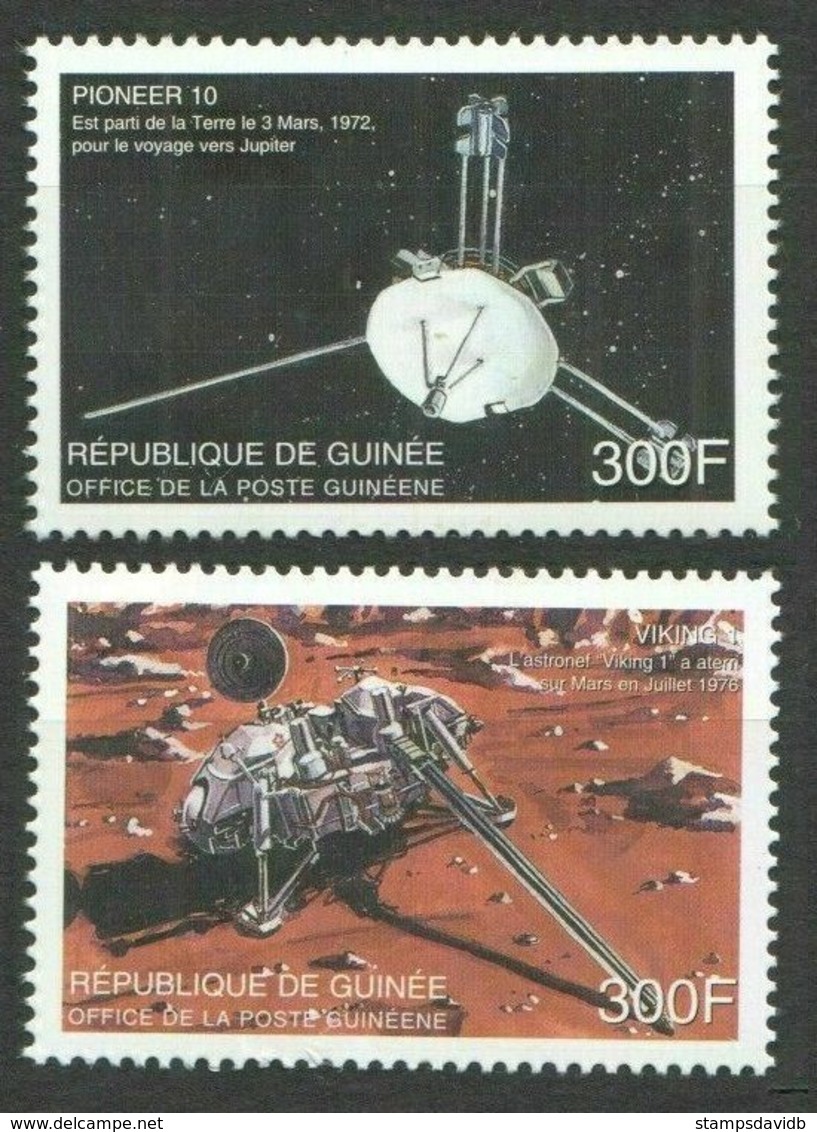 1999	Guinea	2678-2679	Satellites Viking 1 / Pioneer 10 - Africa