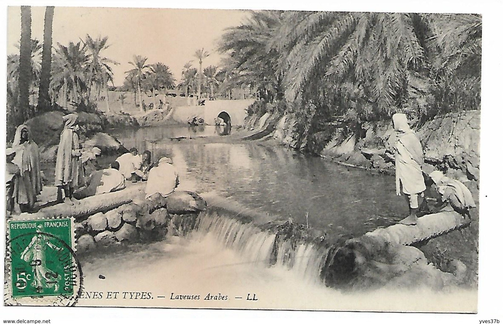 ALGERIE - Laveuses Arabes - Plaatsen