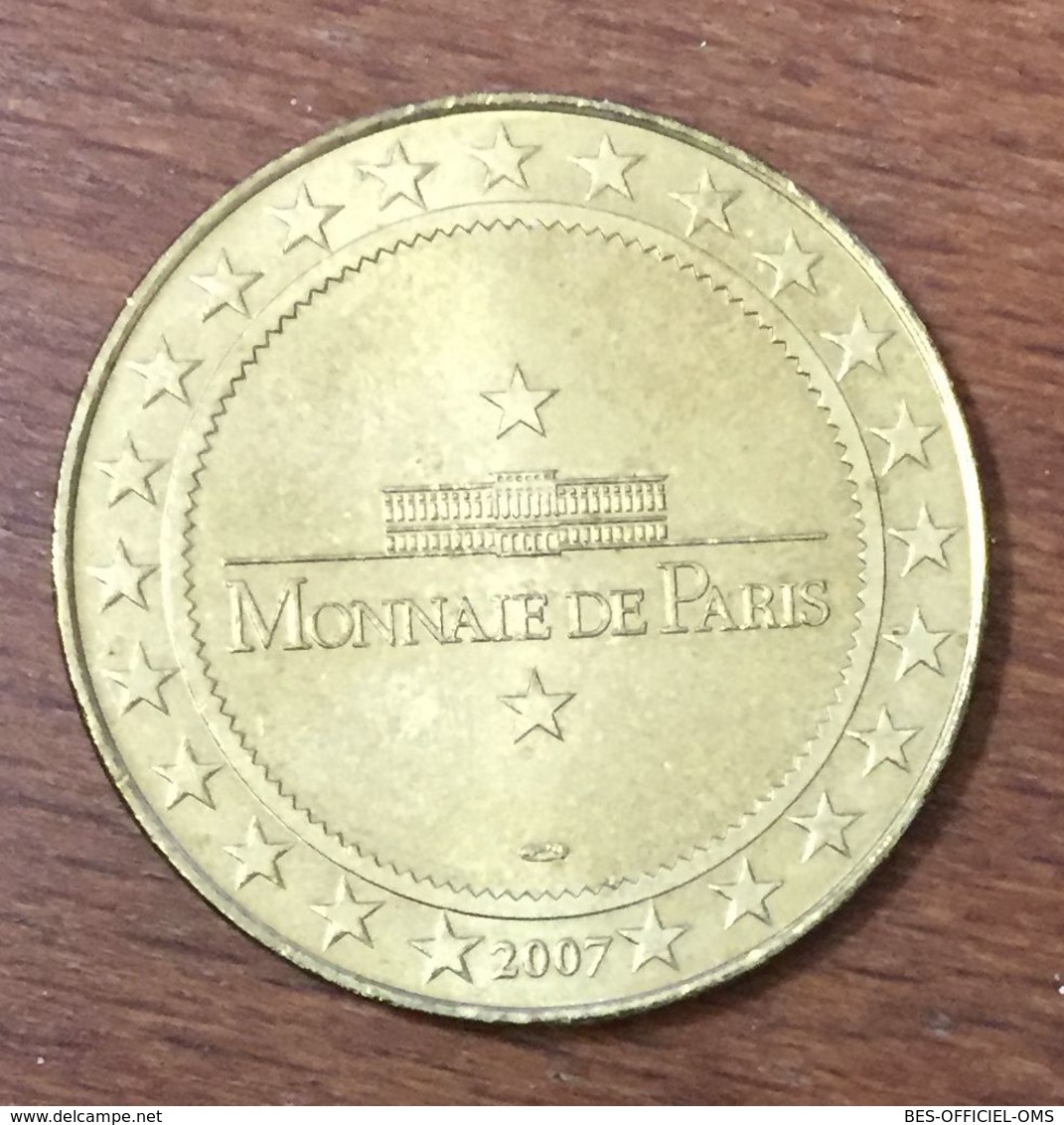 13 LES SAINTES MARIE DE LA MER L'ÉGLISE FORTIFIÉE MÉDAILLE TOURISTIQUE MONNAIE DE PARIS 2007 JETON MEDALS COINS TOKENS - 2007