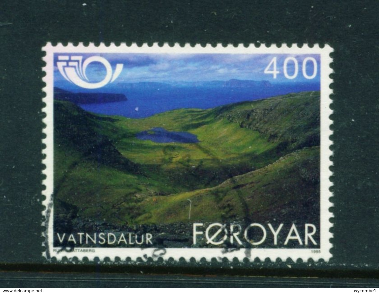 FAROE ISLANDS - 1995 Postal Cooperation 400o Used As Scan - Islas Faeroes