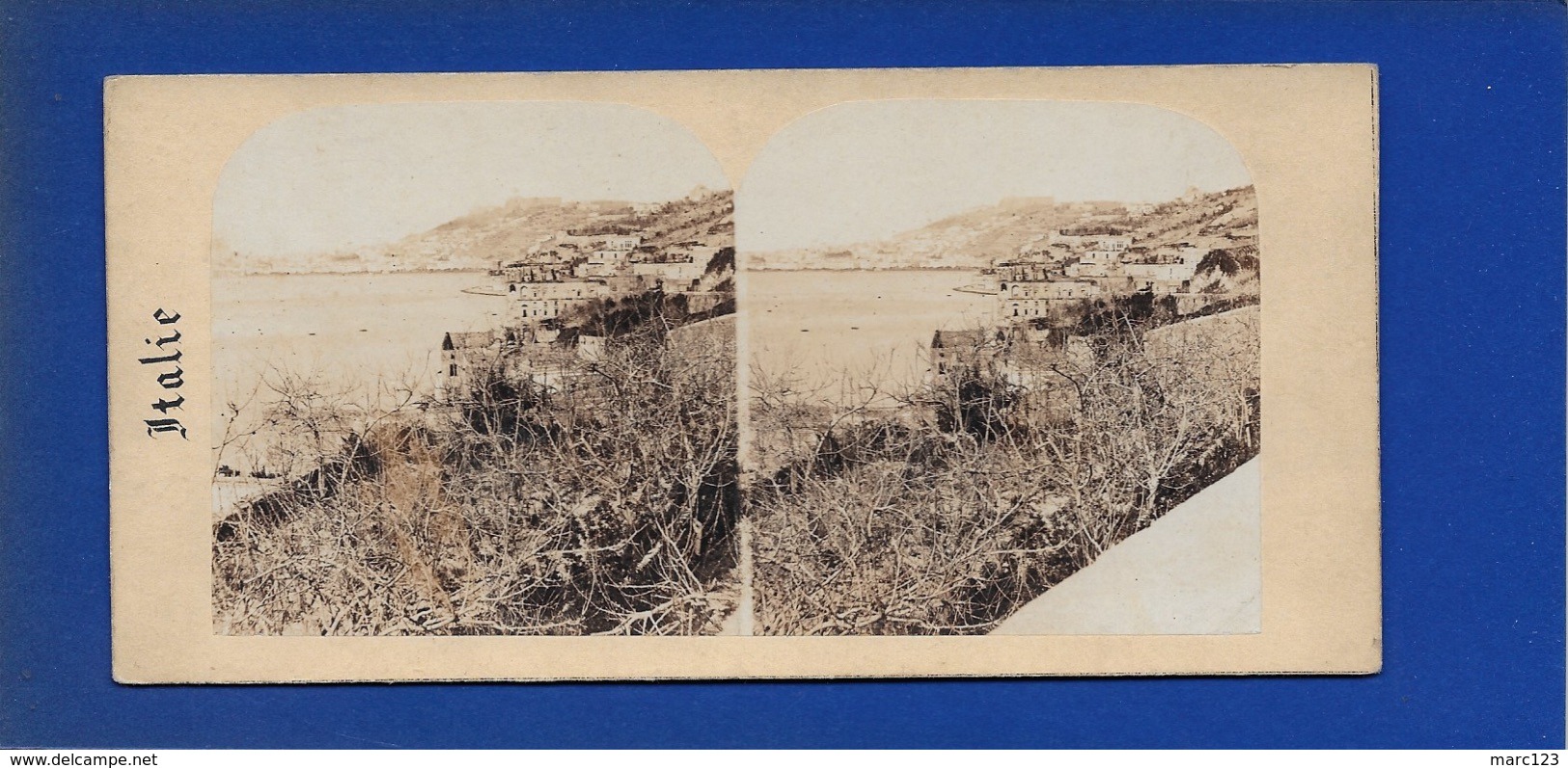 02-ITALIE---LEES ACHTERZIJDE-TE INDENTIFICEREN: FOTO'S-STEREOSCOOP-PHOTO'S Stéréoscopique- - Stereoscopi