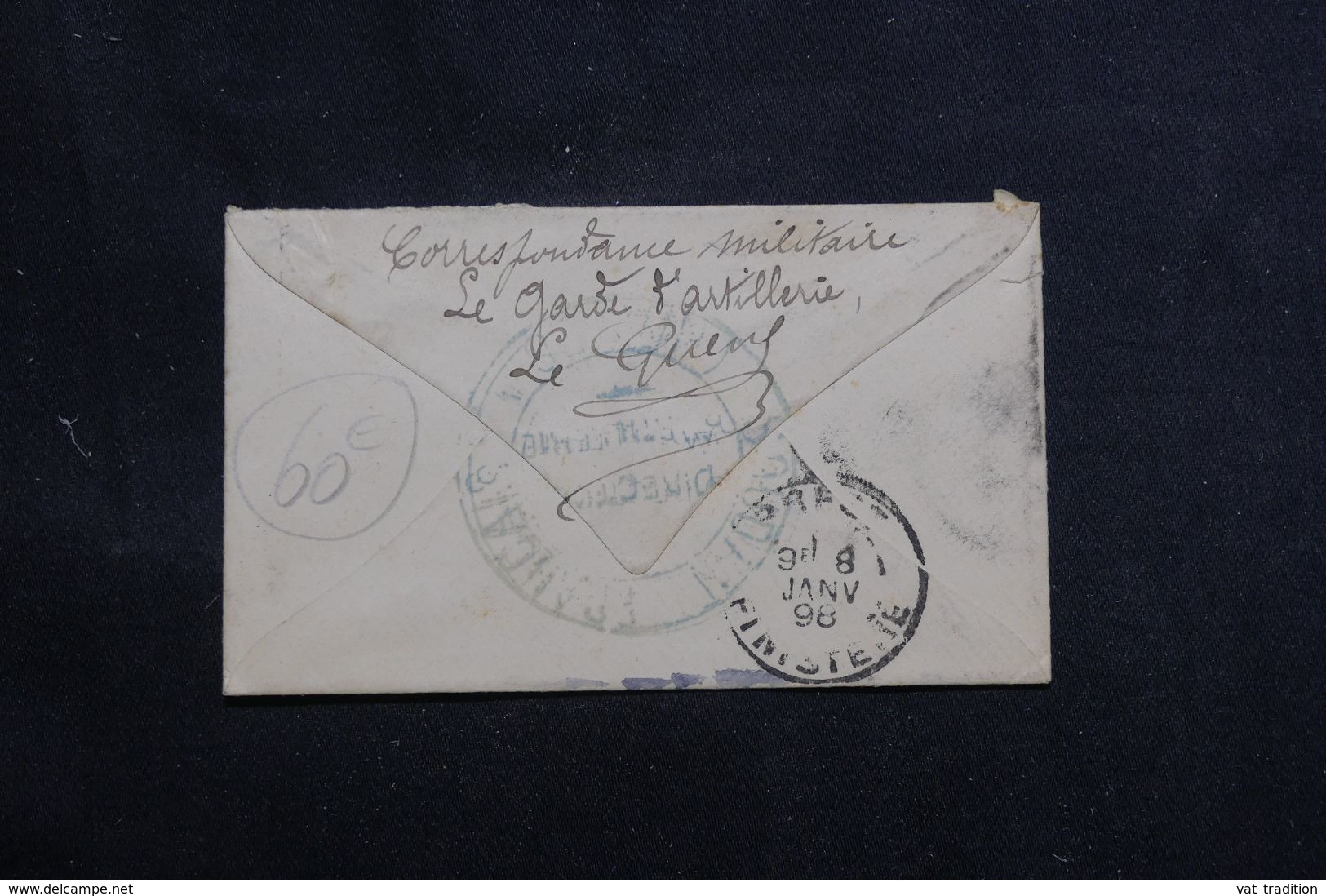 SOUDAN - Enveloppe Du Corps D'Occupation Du Soudan Pour Brest En 1897 En Fm -  L 64507 - Storia Postale