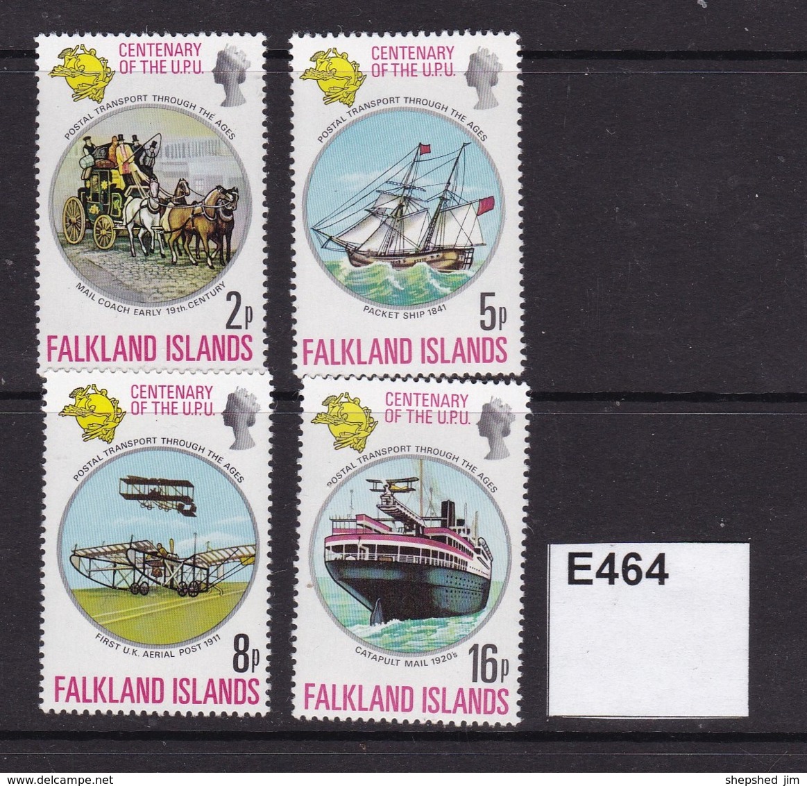 Falkland Islands 1974 Centenary Of The U.P.U  (MNH) - Falkland Islands