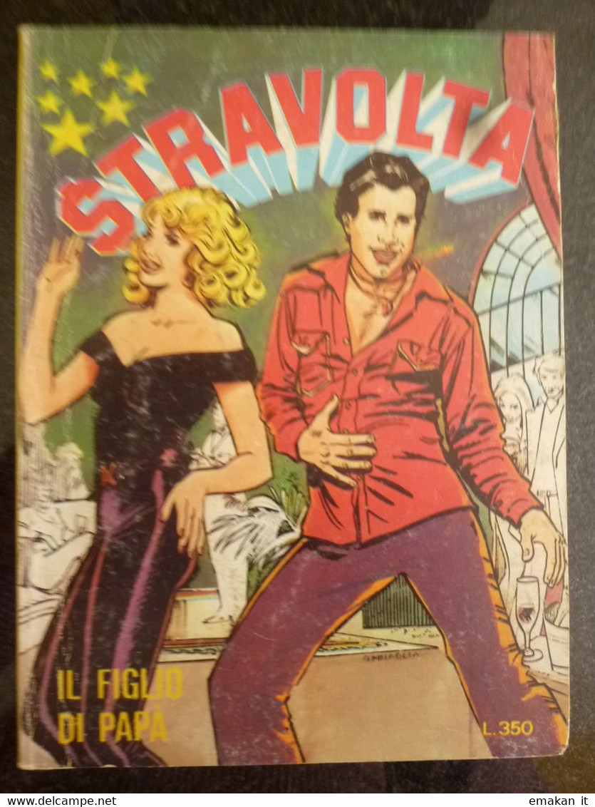 # STRAVOLTA N 3 - IL FIGLIO DI PAPA' - Premières éditions