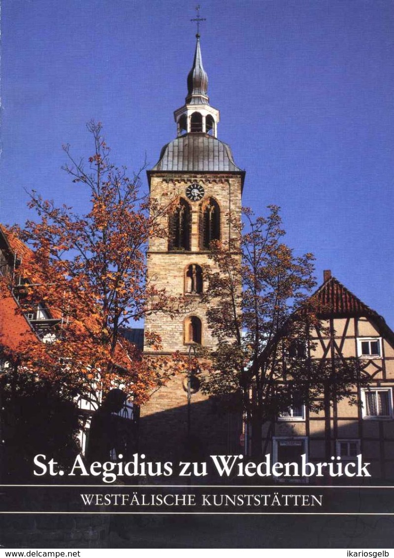 Wiedenbrück Westfalen B Rheda 1988 " St.Aegidius " Heimatbuch Westfälische Kunststätten - Verein Für Denkmalpflege - Architecture