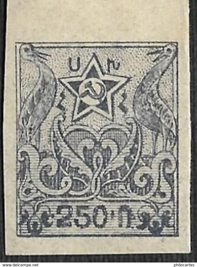 ARMENIE  1921 - YT  109   Non Dentelé -  NEUF* - Armenia