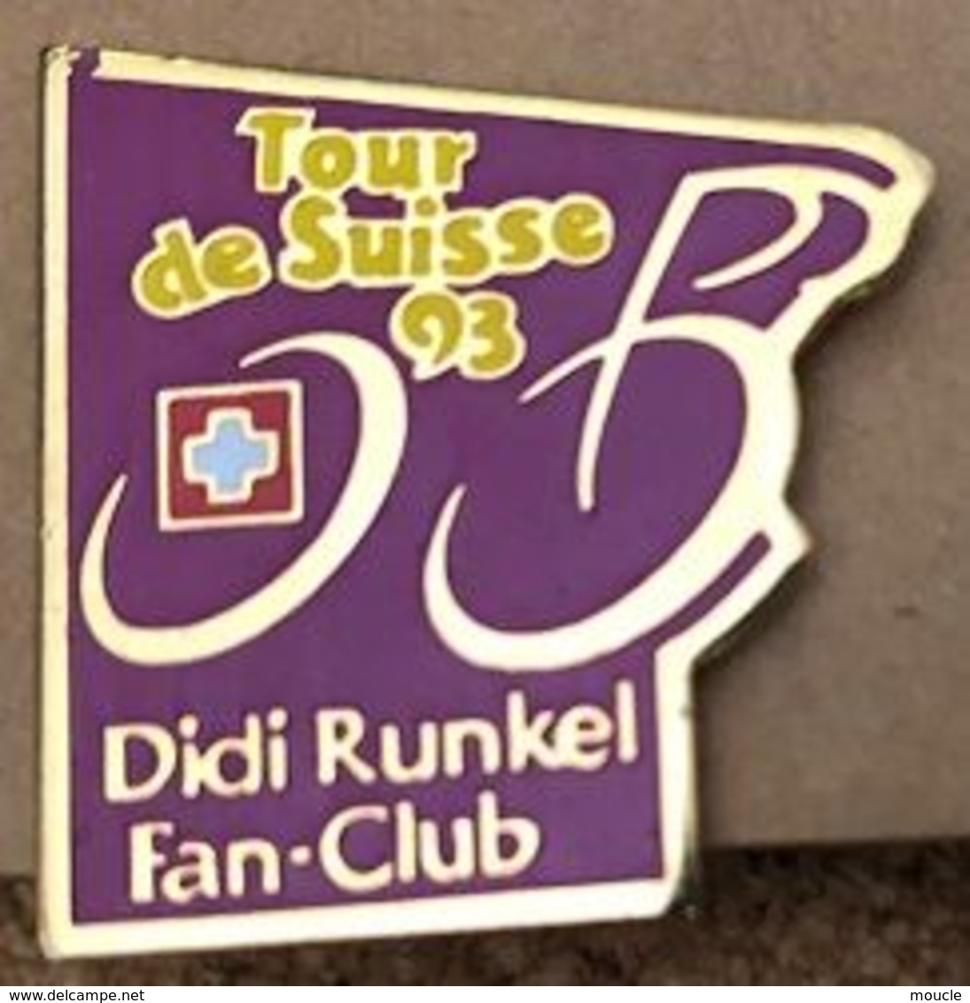 CYCLISME - VELO - BIKE - CYCLISTE - TOUR DE SUISSE 93 - DIDI RUNKEL FAN CLUB  - SCHWEIZ - SVIZZERA - SUIZA - SWISS- (26) - Cyclisme