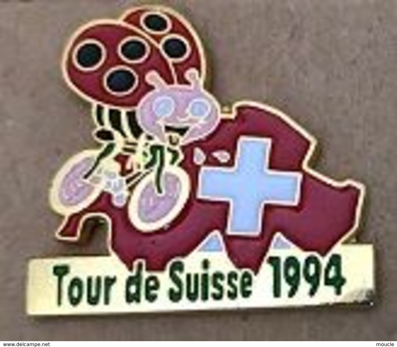 CYCLISME - VELO - BIKE - CYCLISTE - TOUR DE SUISSE 94 - COCCINELLE - SCHWEIZ - SVIZZERA - SUIZA - SWITZERLAND - (26) - Radsport
