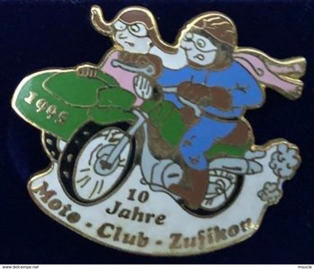 MOTO - 10 JAHRE - MOTO CLUB ZUFIKEN - 1995 - SUISSE - SCHWEIZ - SVIZZERA - SUIZA - SIDE CAR - SWITZERLAND - 10 ANS -(26) - Motorfietsen