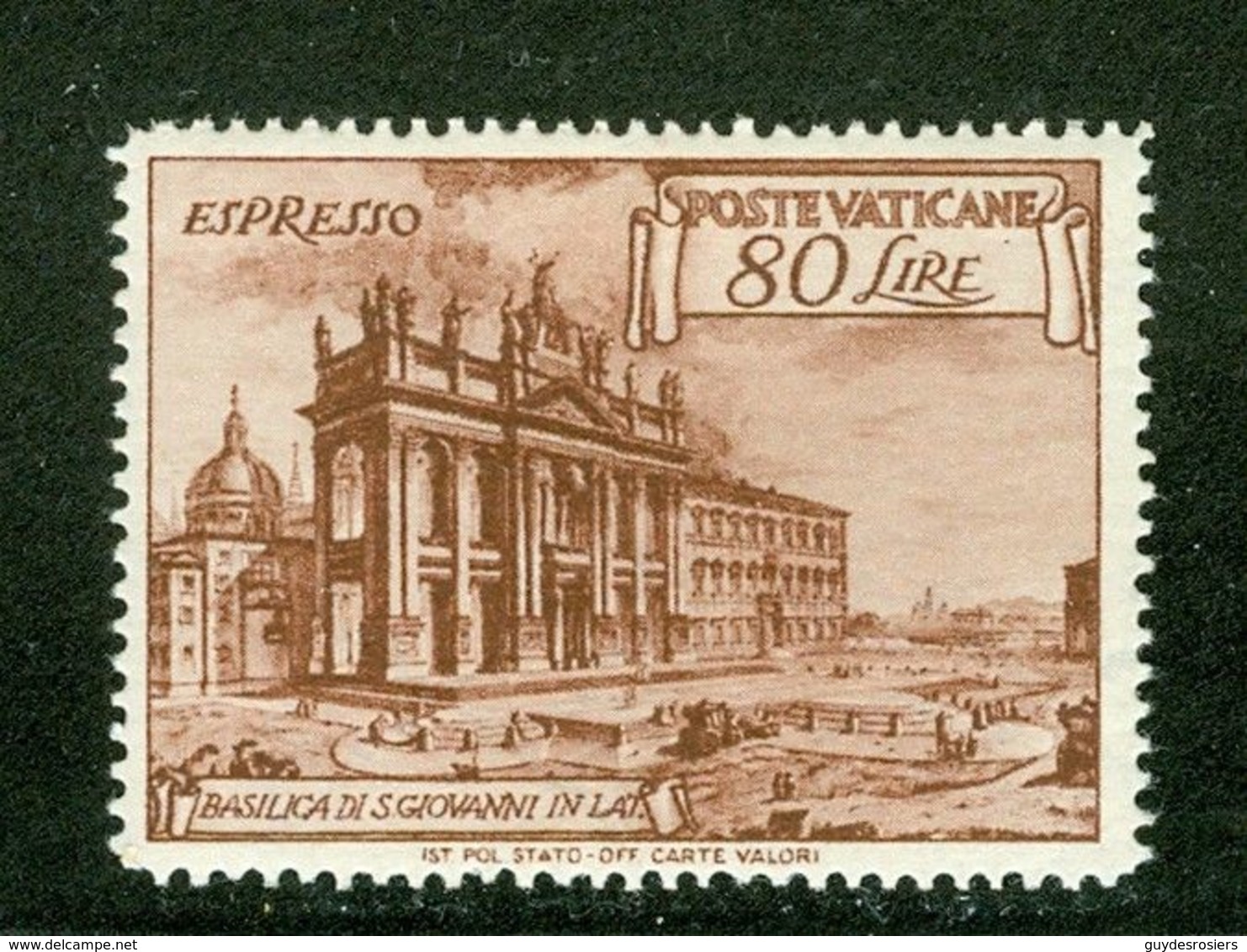 Vatican; Scott # E-12, Livraison Spéciale / Special Delivery; Neuf, Trace De Charnière  (9285) - Taxes