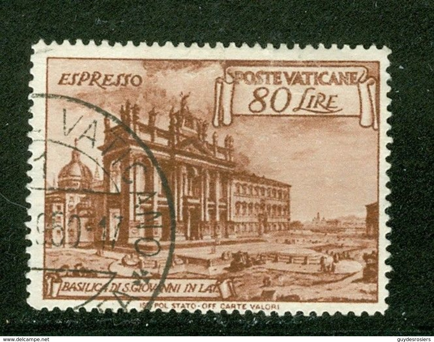 Vatican; Scott # E-12, Livraison Spéciale / Special Delivery; Usagé  (9286) - Segnatasse