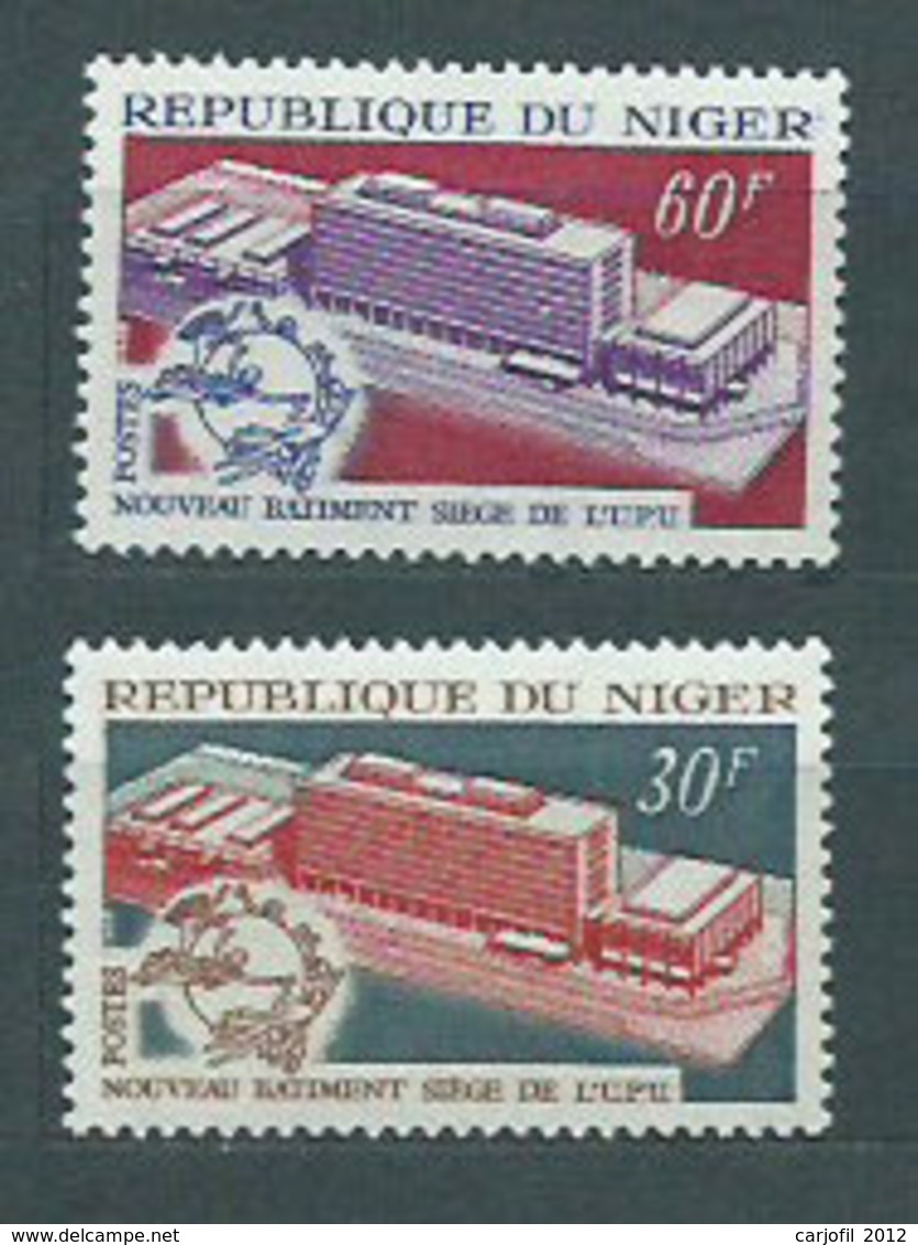 Niger - Correo 1970 Yvert 236/7 ** Mnh  UPU - Niger (1960-...)
