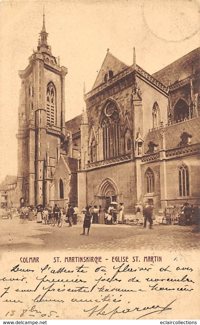 Colmar           68         Eglise St Martin       (voir Scan) - Colmar