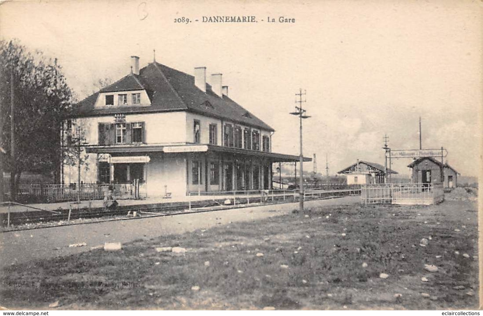 Dannemarie          68        Intérieur De La Gare        (voir Scan) - Dannemarie