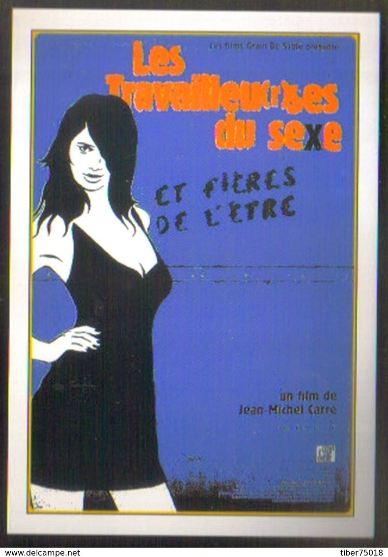 Carte Postale : Les Travailleuses Du Sexe (cinema Affiche Film) Illustration Miss-Tic (tag, Graffiti, Street Art) - Autres & Non Classés