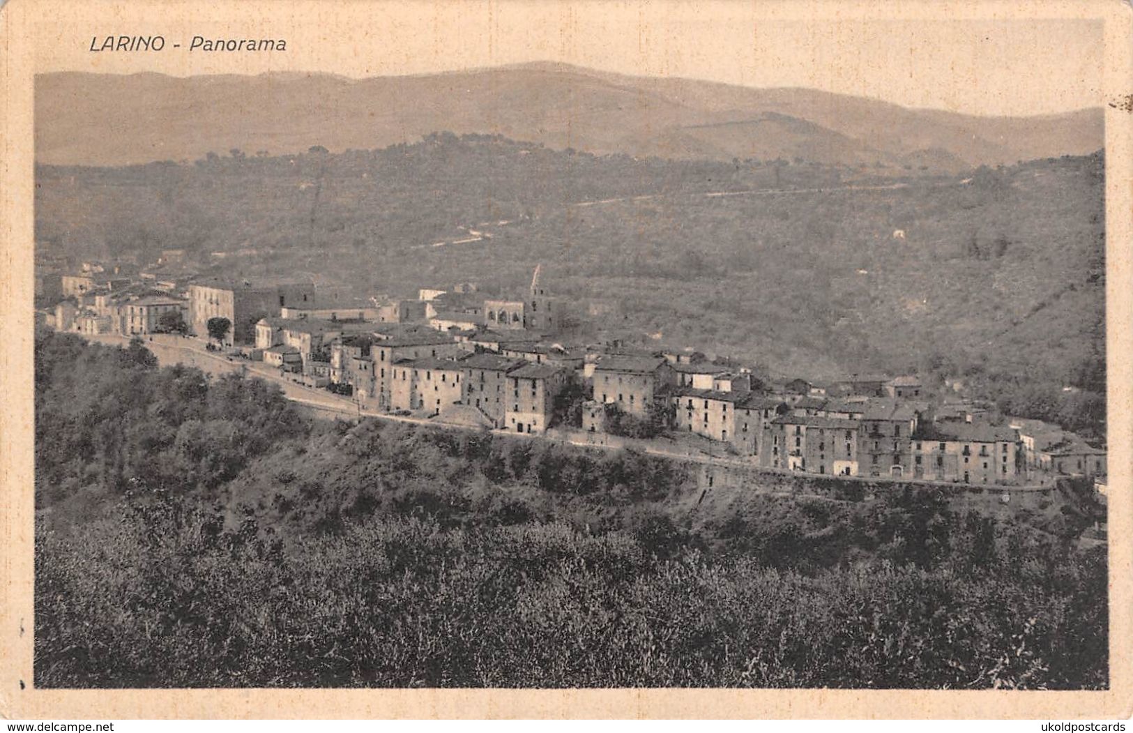 Italia  -  LARINO, Panorama - Campobasso