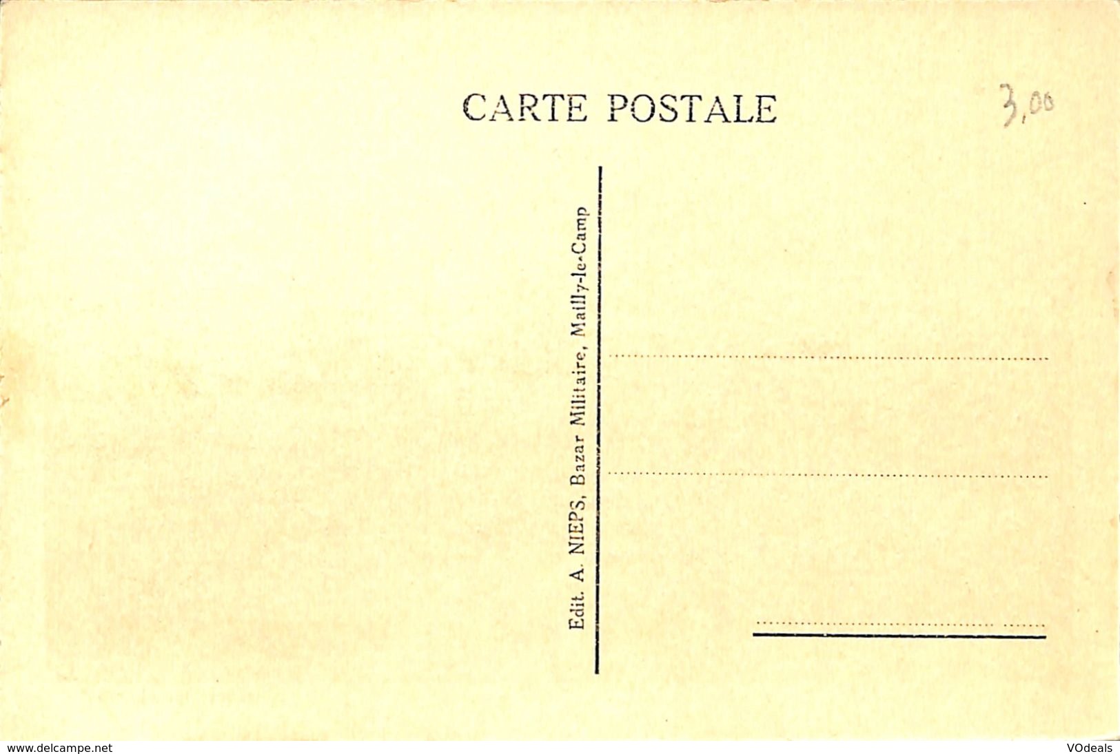 029 544 - CPA - Militaria - Artillerie Portée - A Travers Champs - Matériel