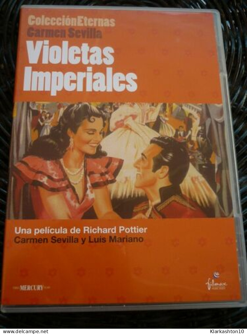Violetas Imperiales-Carmen Sevilla DVD Simple Colleccion Eternas - Autres & Non Classés