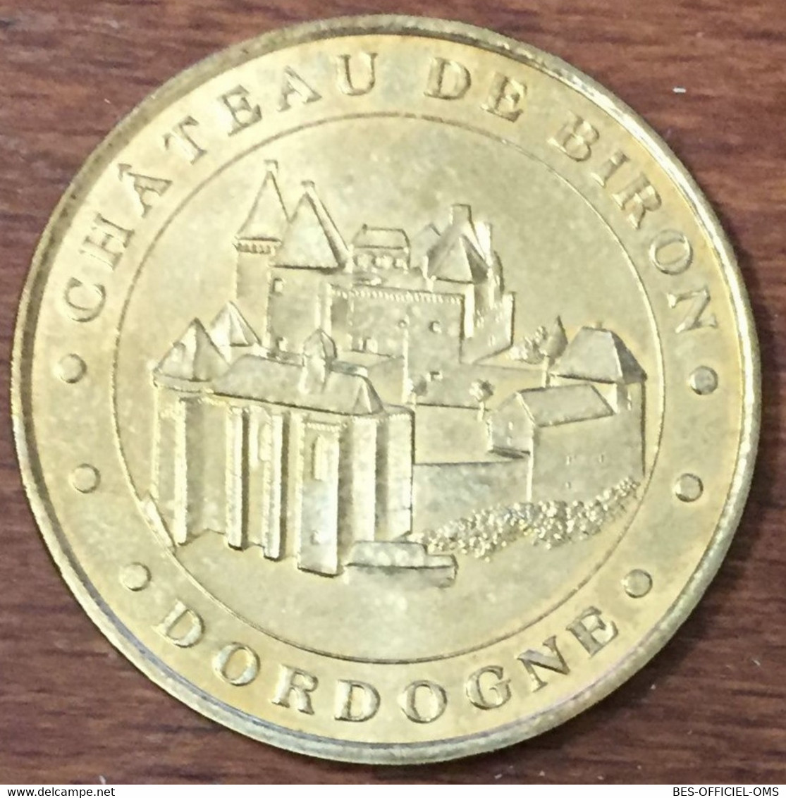 24 CHÂTEAU DE BIRON MDP 2006 MEDAILLE SOUVENIR MONNAIE DE PARIS JETON TOURISTIQUE MEDALS COINS TOKENS - 2006