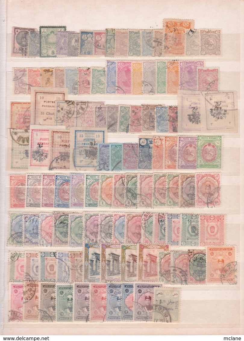 Lot Timbres Iran ( 431 ) - Collections (en Albums)