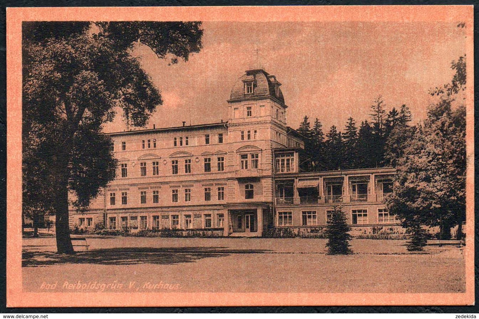 D8180 - Bad Reiboldsgrün - Kurhaus - Verlag Franz Landgraf - Auerbach (Vogtland)