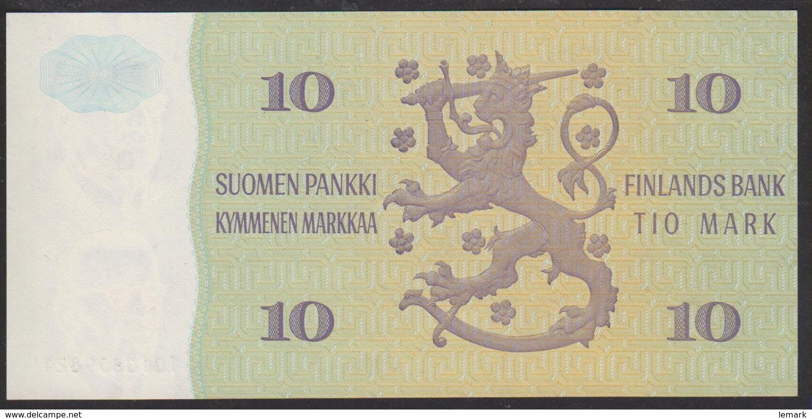 Finland 10 Markka 1980 P112 (sign. Ollila&Mäkinen) UNC - Finlandia