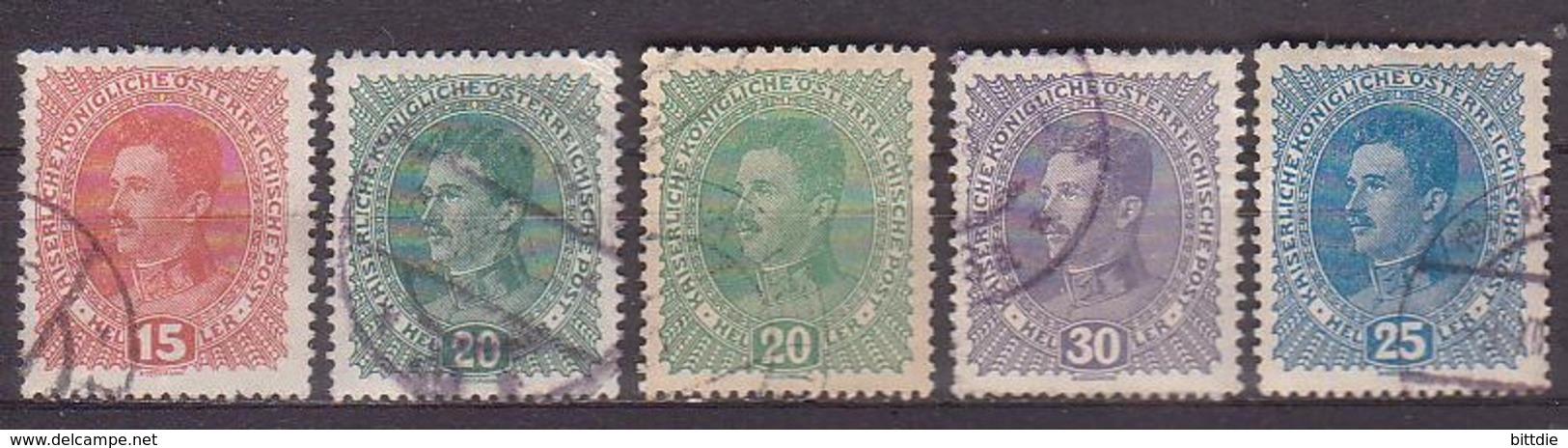 Österreich 221/24 Mit 222b , O  (U 3004) - Usados