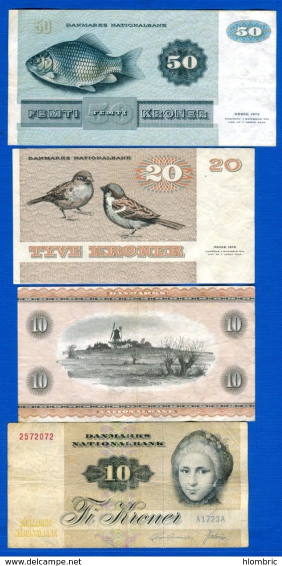 Danmark  4  Billets - Danemark