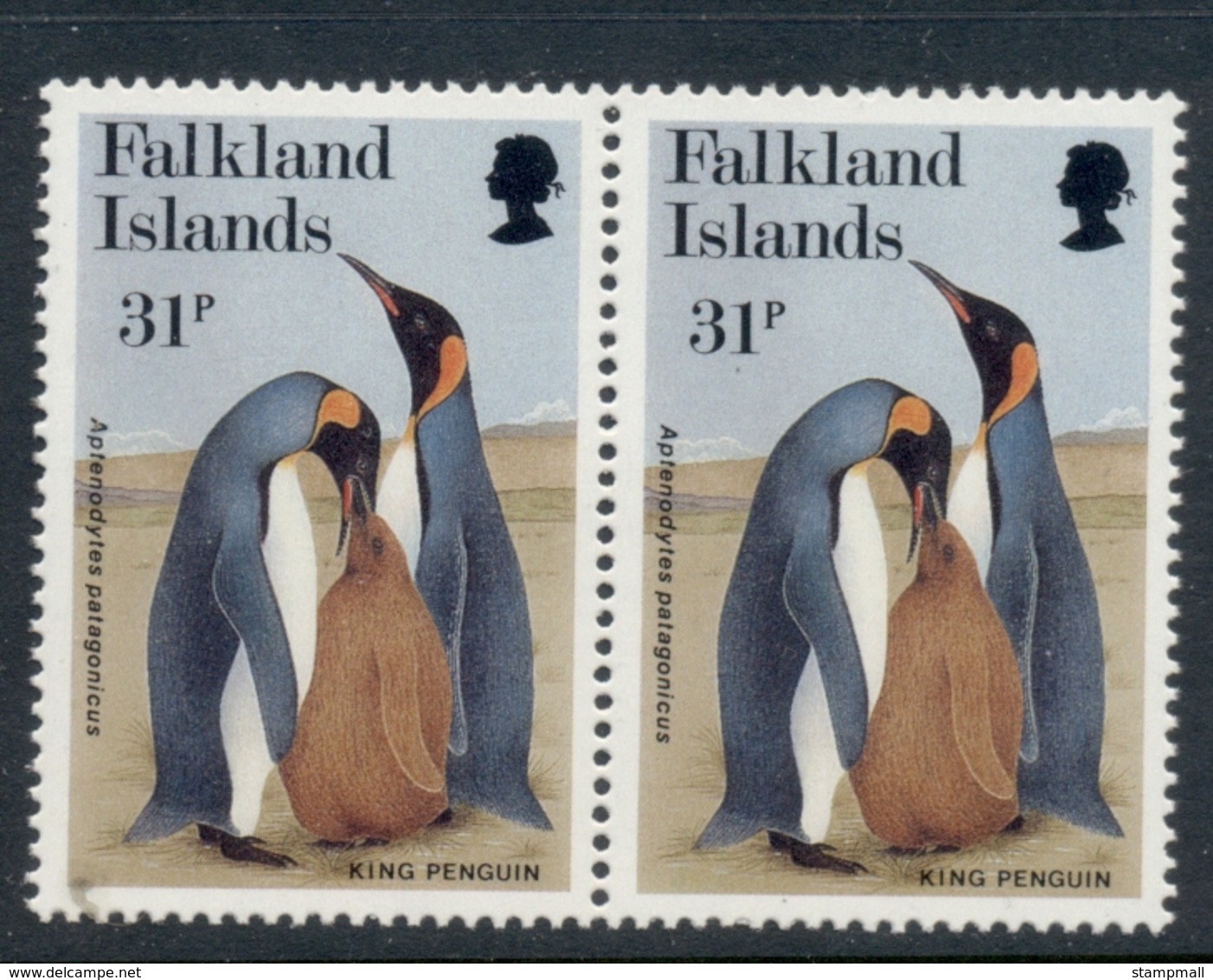 Falkland Is 1991 Penguins 3.5p Pr MUH - Falkland Islands