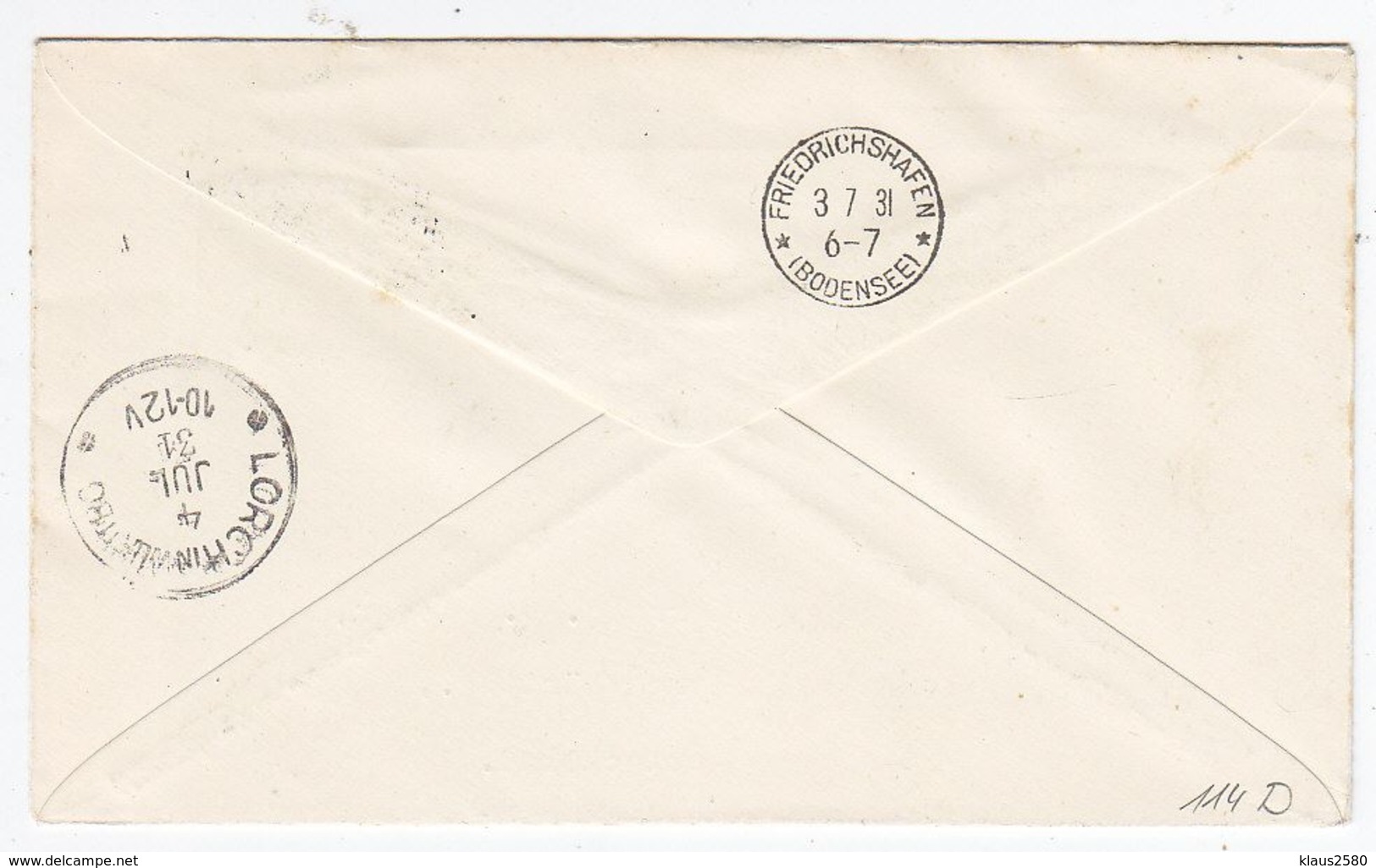 Zeppelin Island - Lettres & Documents