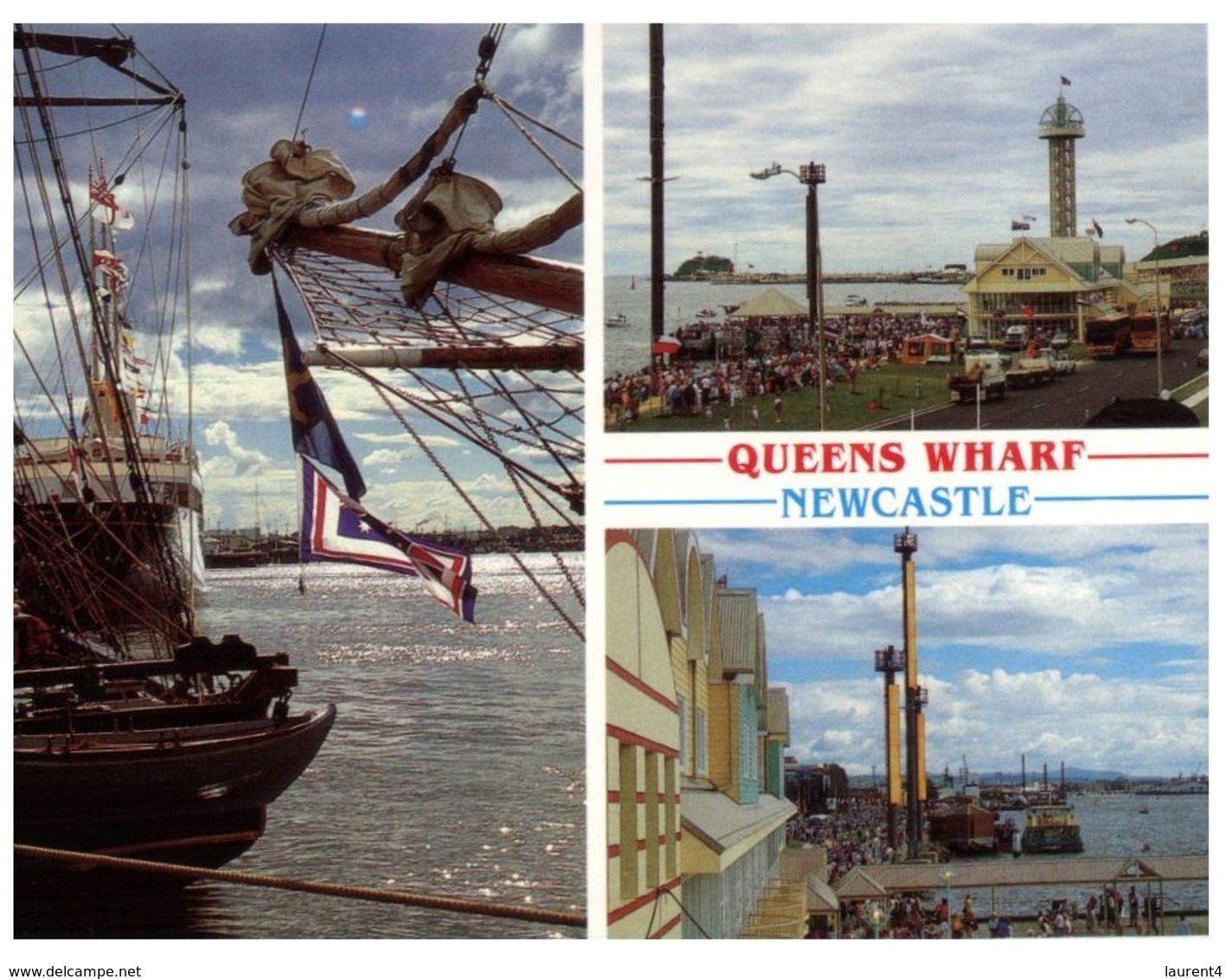 (D 1) Australia - NSW - Queen's Wharf (voilier) - Newcastle