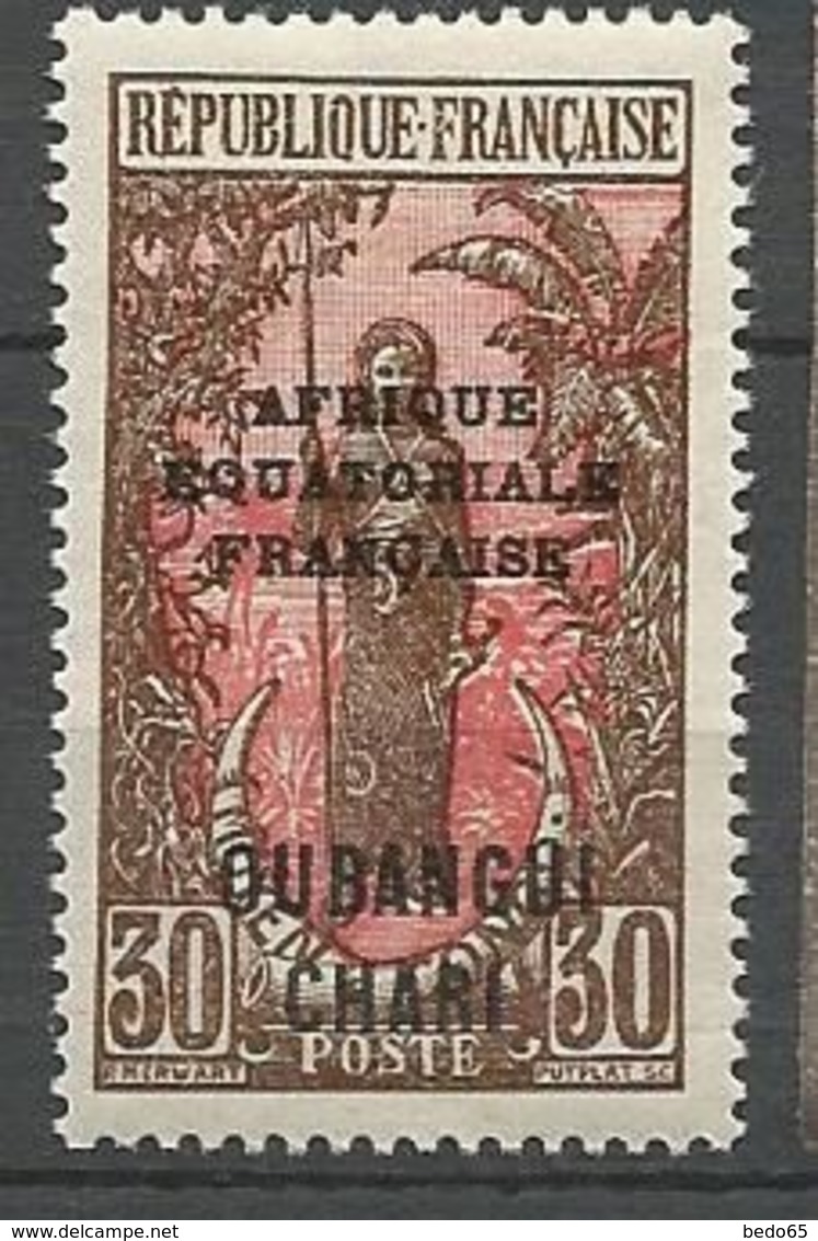 OUBANGUI N N° 64 NEUF** LUXE SANS CHARNIERE / MNH - Neufs