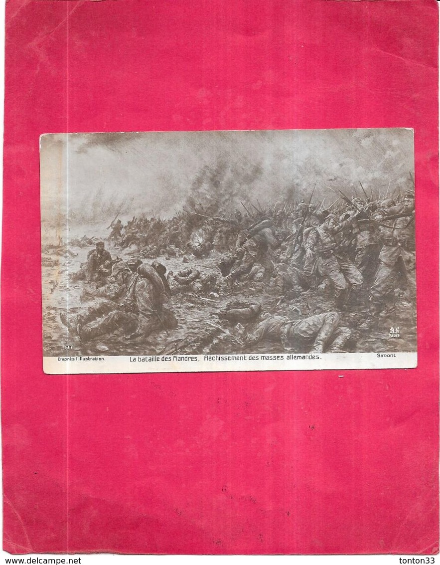 GUERRE - Bataille Des Flandres - Fléchissement Des Masses Allemandes D'après L'Illustration - Simont - GIR - - Weltkrieg 1914-18